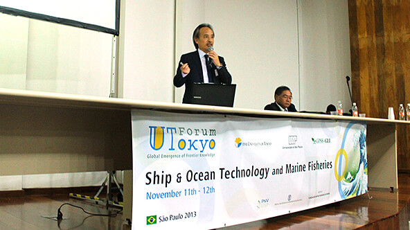 The Mitsubishi Foundation sponsored a workshop of UTokyo Forum at USP - 2013