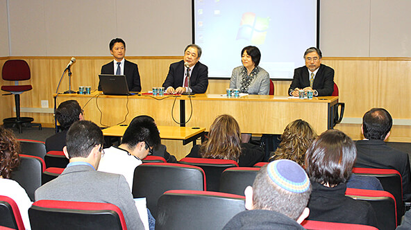 The 10th Mitsubishi-Sponsored Lecture was held at USP  -  2013